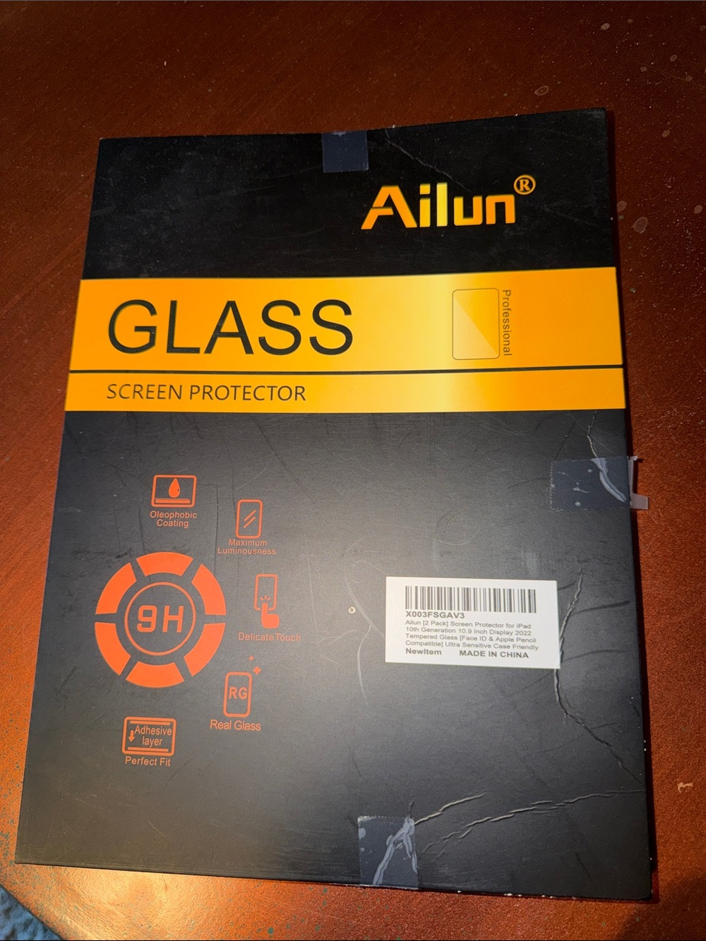 ONE Glass Screen Protector for iPad 10th Generation
